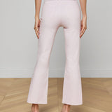 L'AGENCE - Kendra Coated Cropped Flare Jean