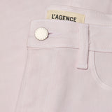L'AGENCE - Kendra Coated Cropped Flare Jean