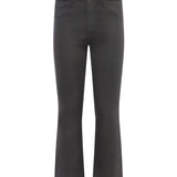 L'AGENCE - Kendra Coated Cropped Flare Jean