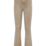 L'AGENCE - Kendra Coated Cropped Flare Jean