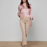 L'AGENCE - Kendra Cropped Flare Jean