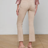 L'AGENCE - Kendra Cropped Flare Jean
