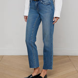 L'AGENCE - Milana Slouchy Stovepipe Jean