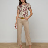 L'AGENCE - Wanda Cropped Wide - Leg Jean