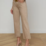 L'AGENCE - Wanda Cropped Wide - Leg Jean