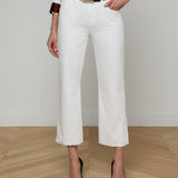 L'AGENCE - Wanda Cropped Wide - Leg Jean