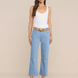 L'AGENCE - Wanda Cropped Wide - Leg Jean