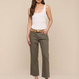L'AGENCE - Wanda Cropped Wide - Leg Jean