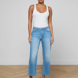 L'AGENCE - Wanda Cropped Wide - Leg Jean