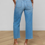 L'AGENCE - Wanda Cropped Wide - Leg Jean