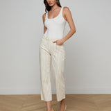 L'AGENCE - Wanda Cropped Wide - Leg Pant