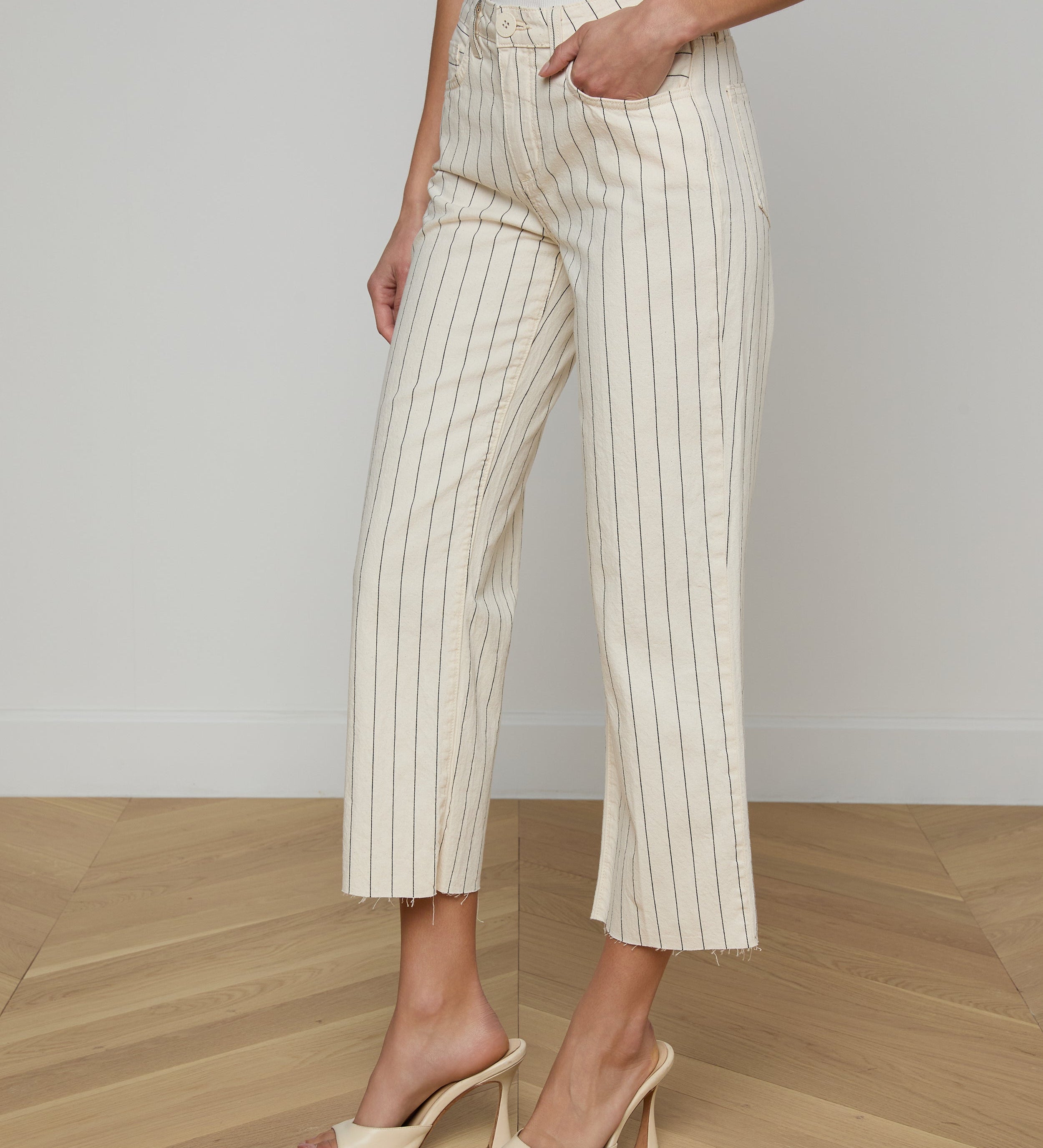 L'AGENCE - Wanda Cropped Wide - Leg Pant