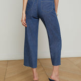 L'AGENCE - Wanda Cropped Wide-Leg Jean