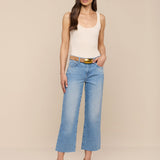 L'AGENCE - Wanda Cropped Wide - Leg Jean