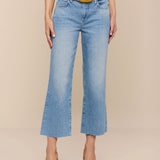 L'AGENCE - Wanda Cropped Wide - Leg Jean