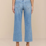 L'AGENCE - Wanda Cropped Wide - Leg Jean