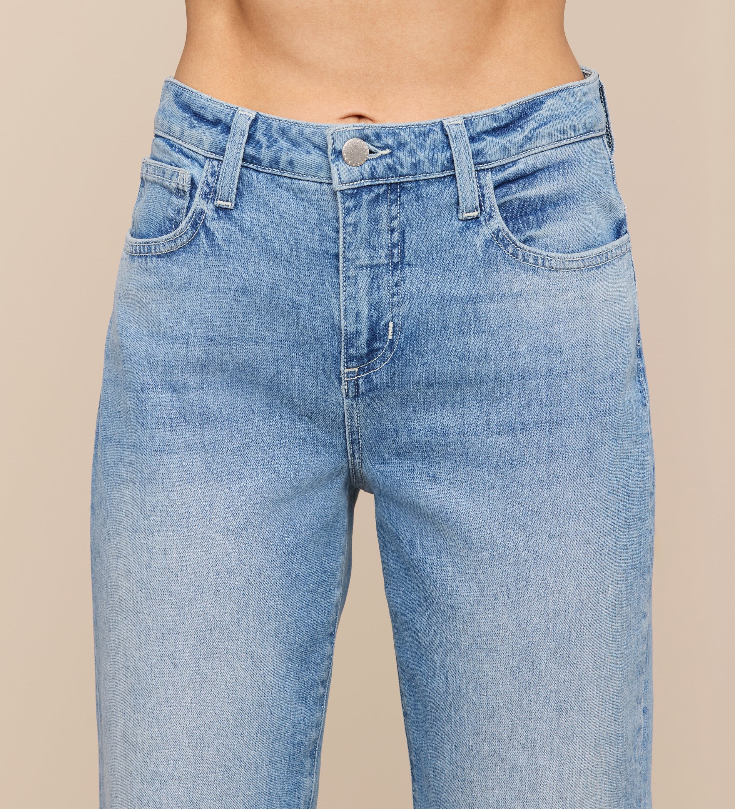 L'AGENCE - Wanda Cropped Wide - Leg Jean