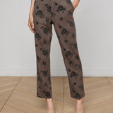 L'AGENCE - Rebel Flocked Trouser