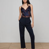 L'AGENCE - Rebel Pinstriped Trouser