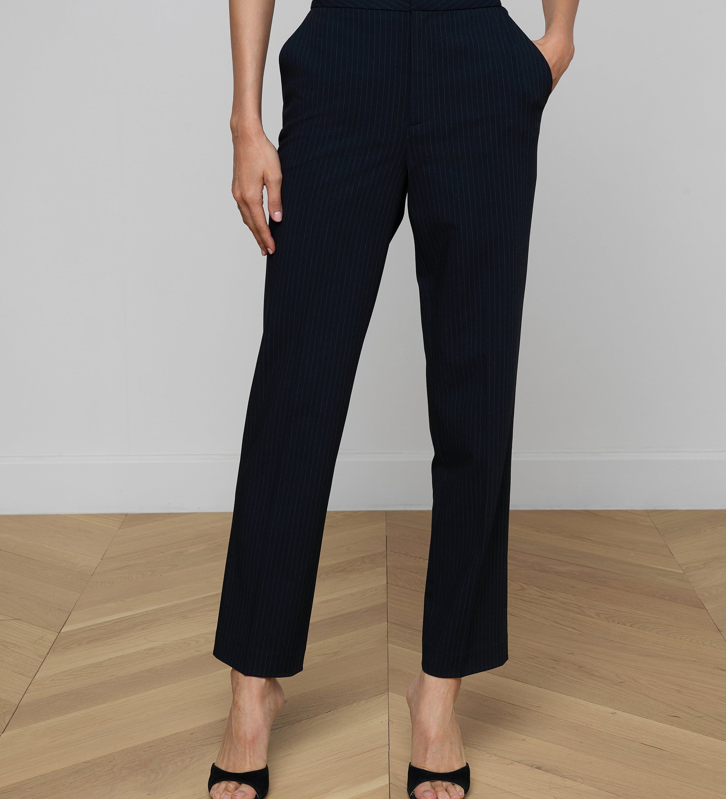 L'AGENCE - Rebel Pinstriped Trouser