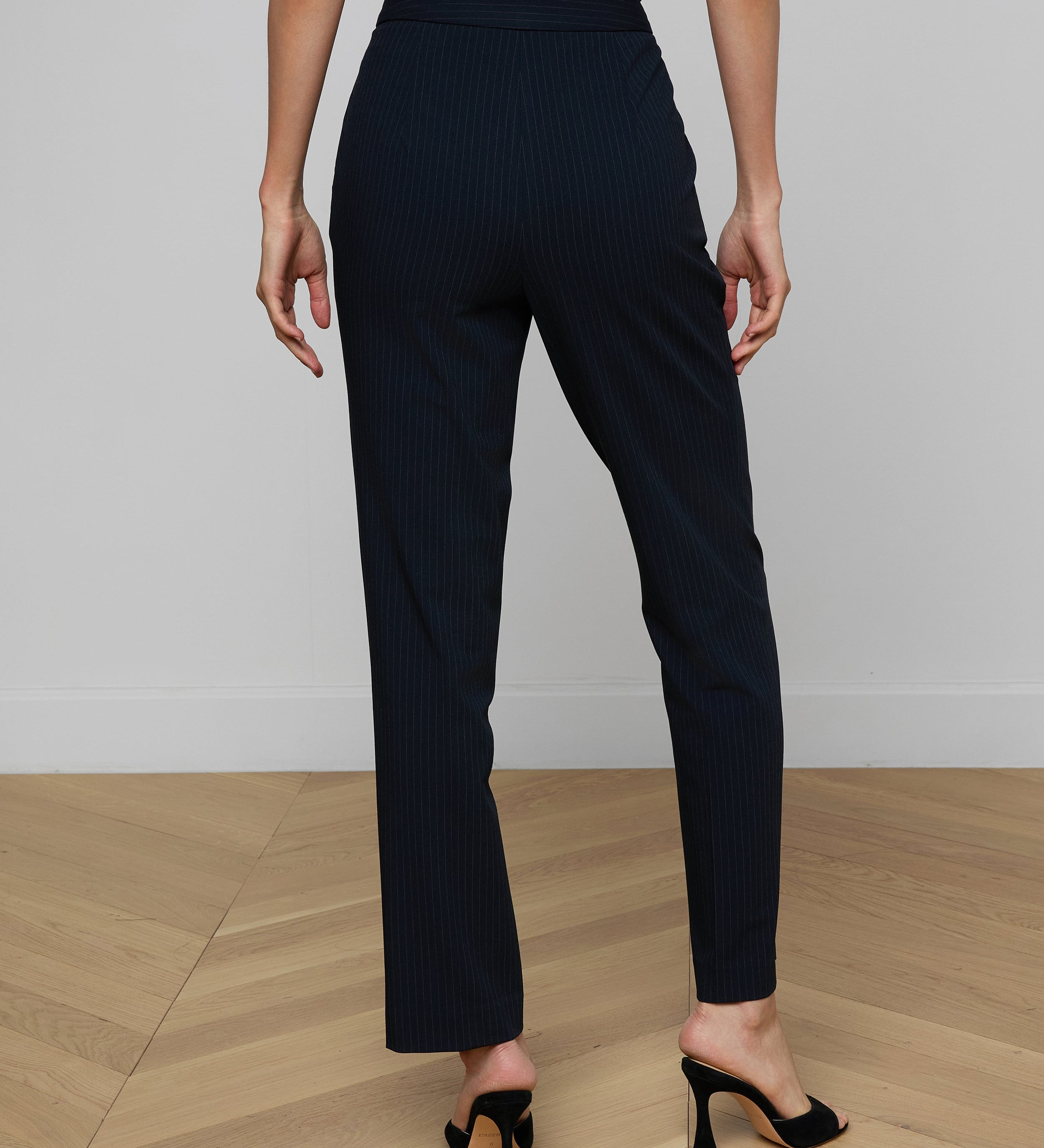 L'AGENCE - Rebel Pinstriped Trouser