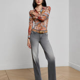 L'AGENCE - Clayton Wide-Leg Jean