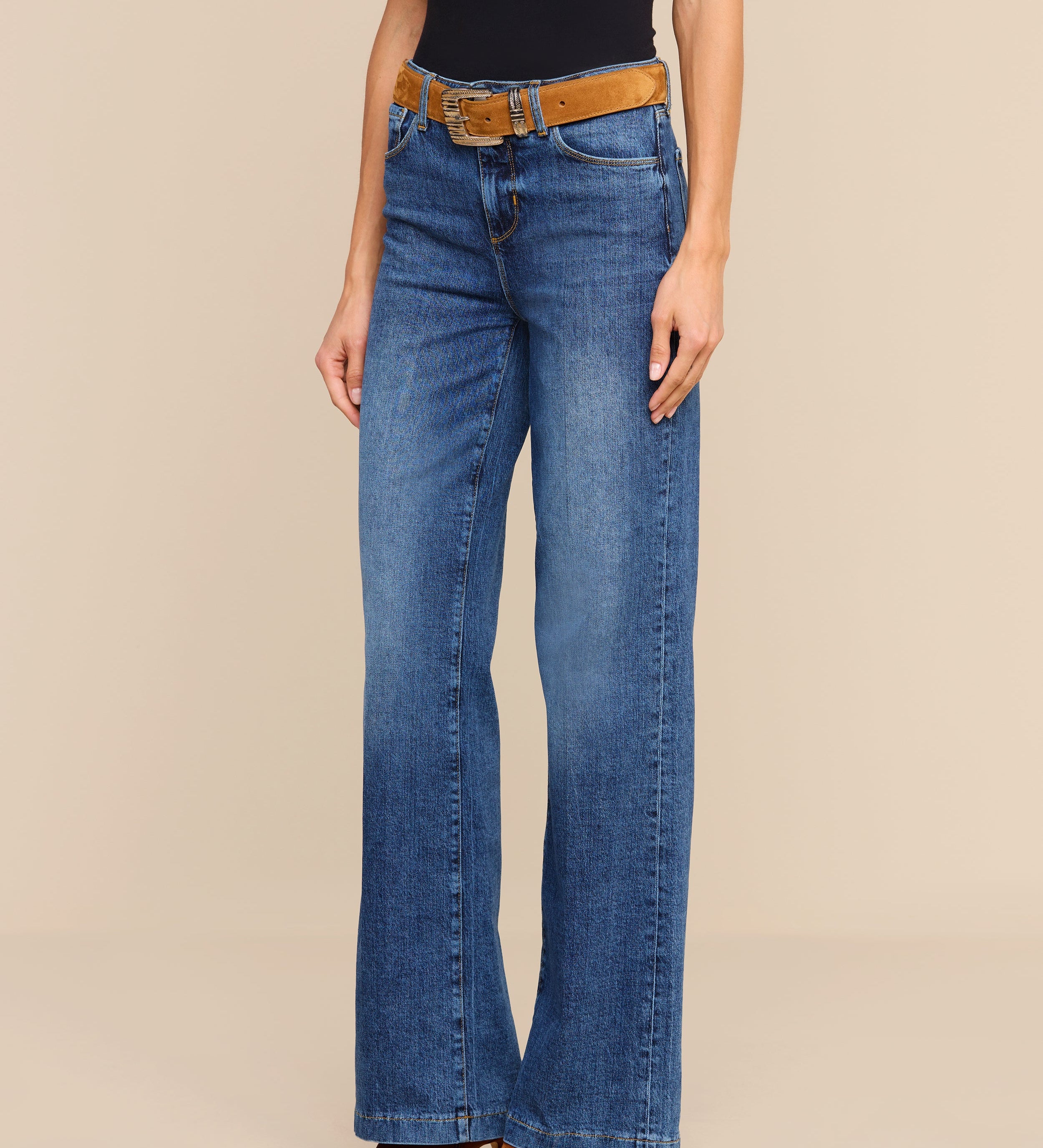L'AGENCE - Clayton Wide - Leg Jean