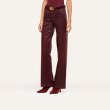 L'AGENCE - Clayton Coated Wide - Leg Jean