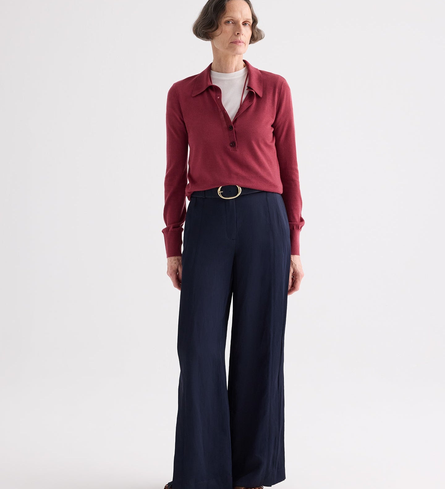 TWP - Taite Pant in Coated Viscose Linen