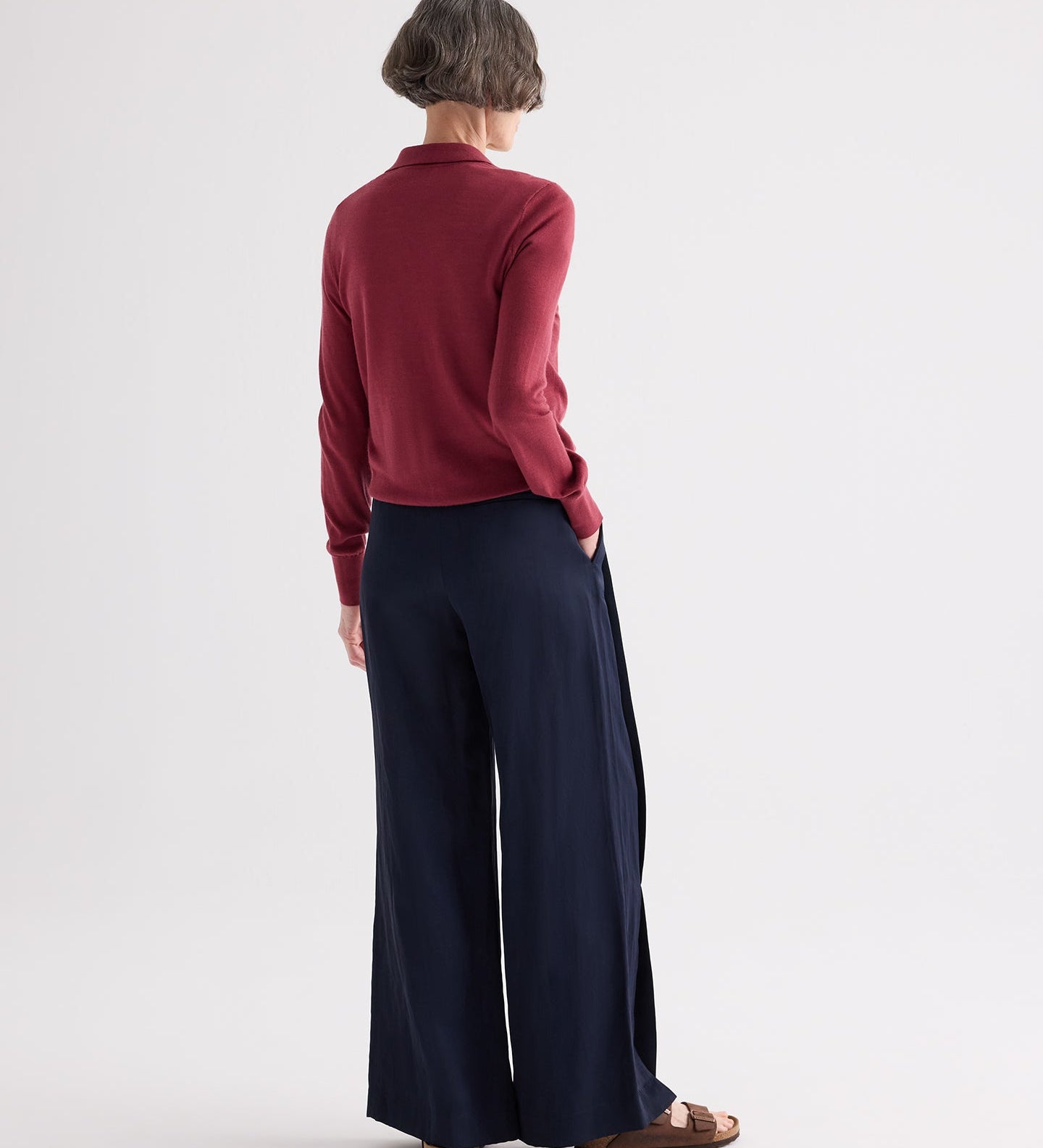 TWP - Taite Pant in Coated Viscose Linen