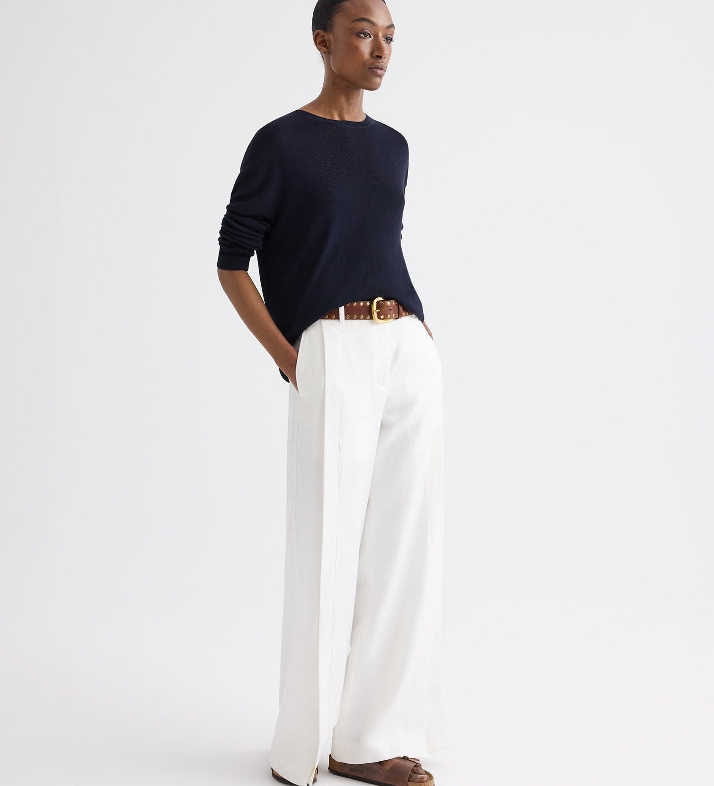 TWP - Taite Pant in Chintzed Linen