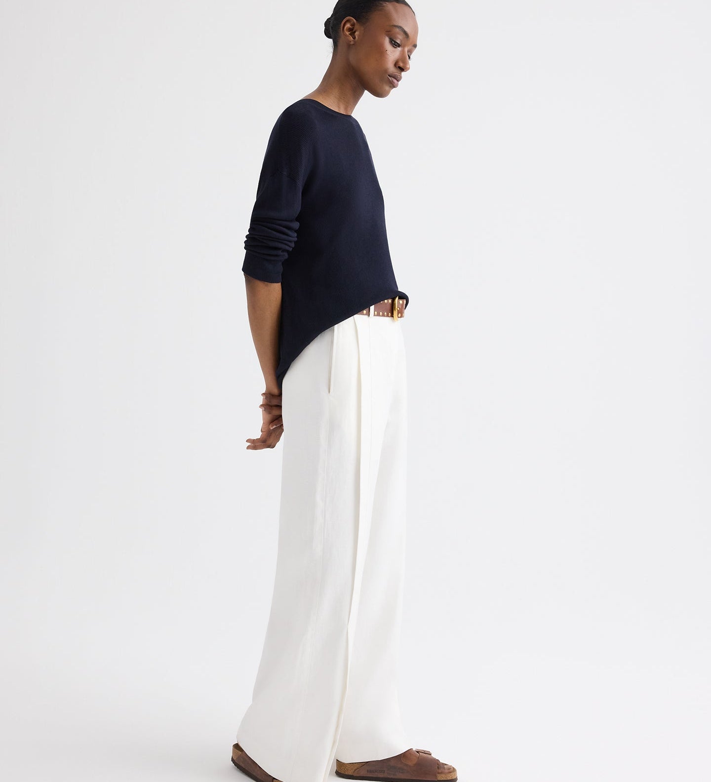 TWP - Taite Pant in Chintzed Linen