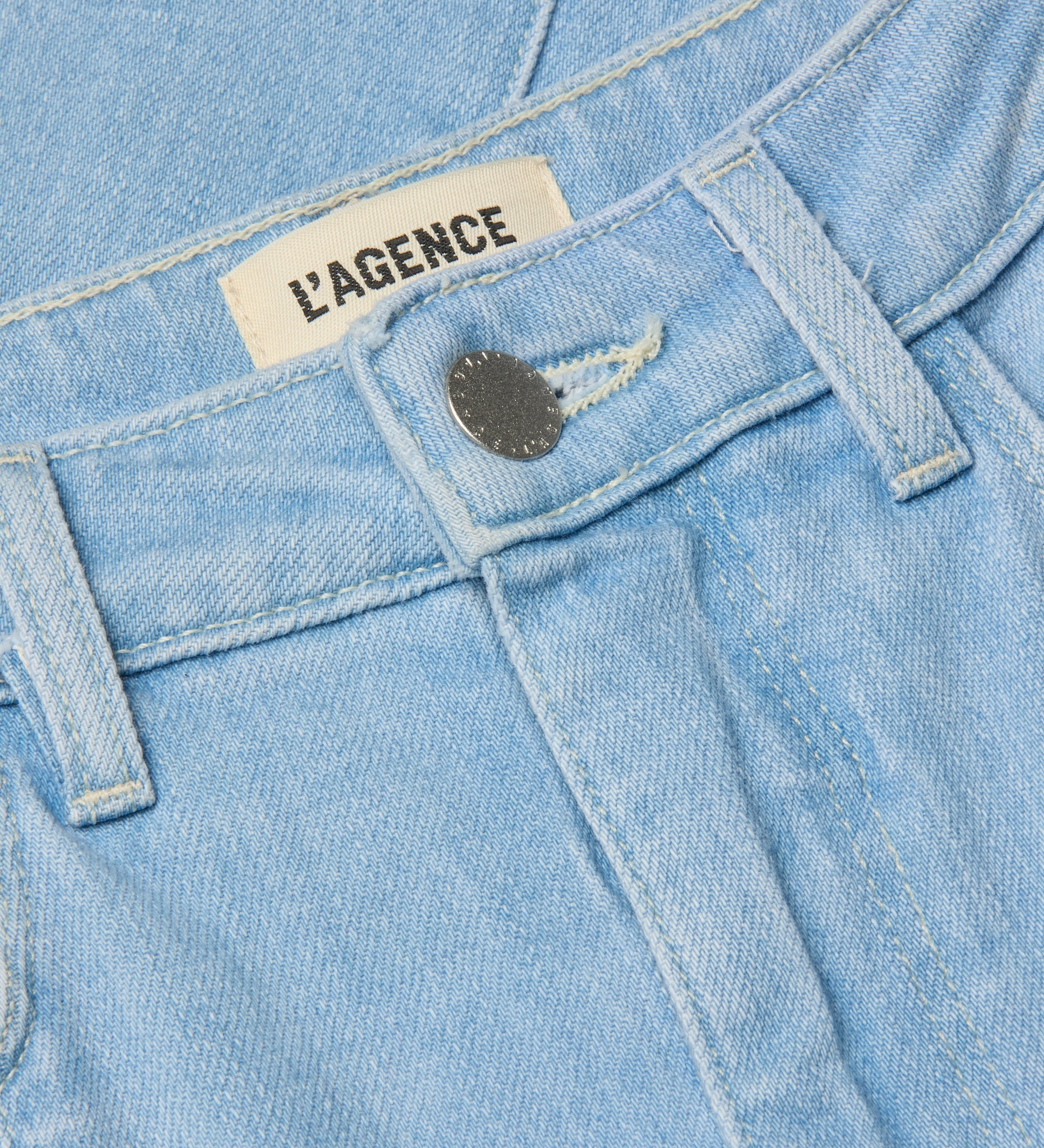 L'AGENCE - Houston Cropped Wide - Leg Jean