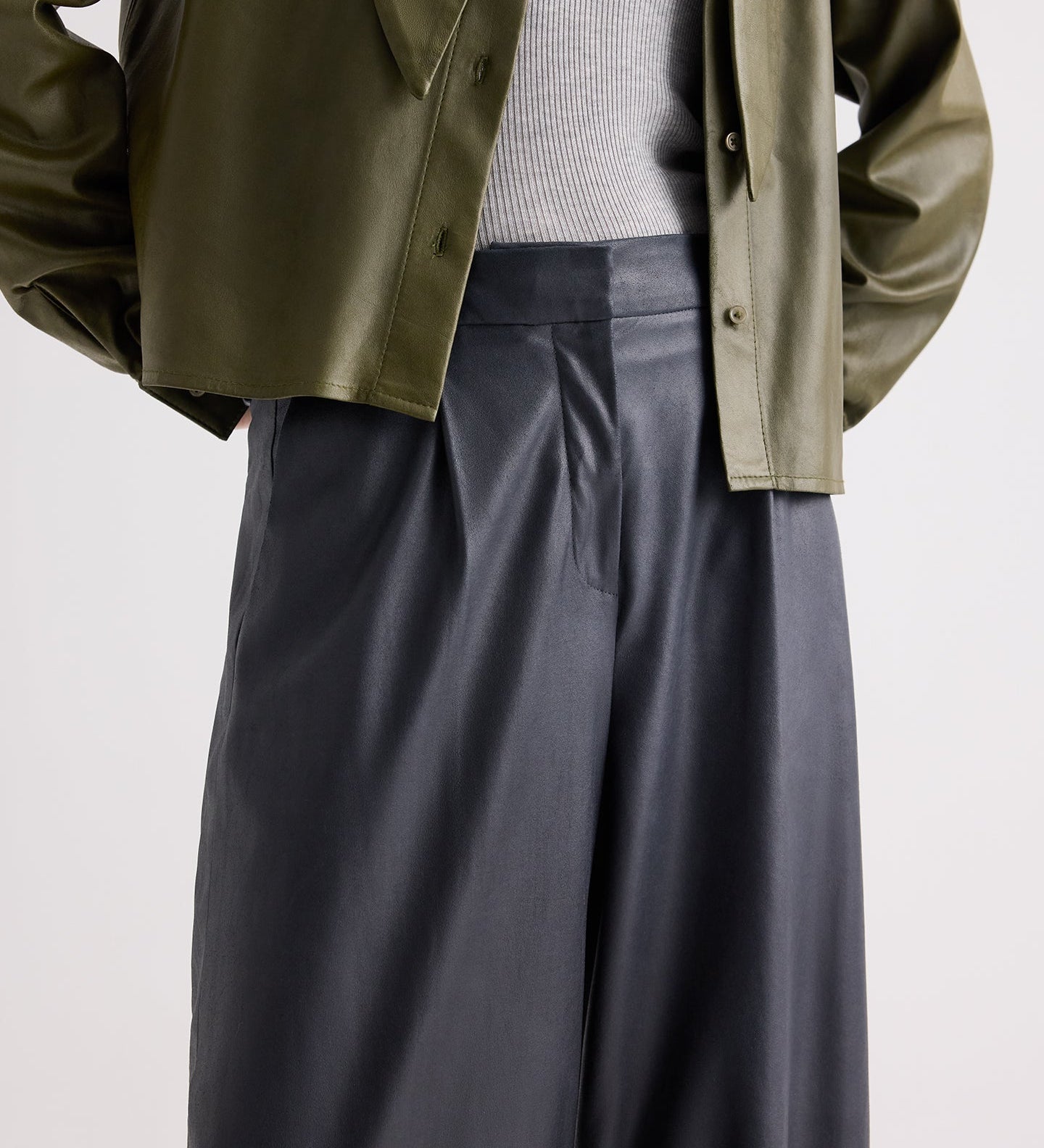 TWP - Hudson St Pant in Paper Suede