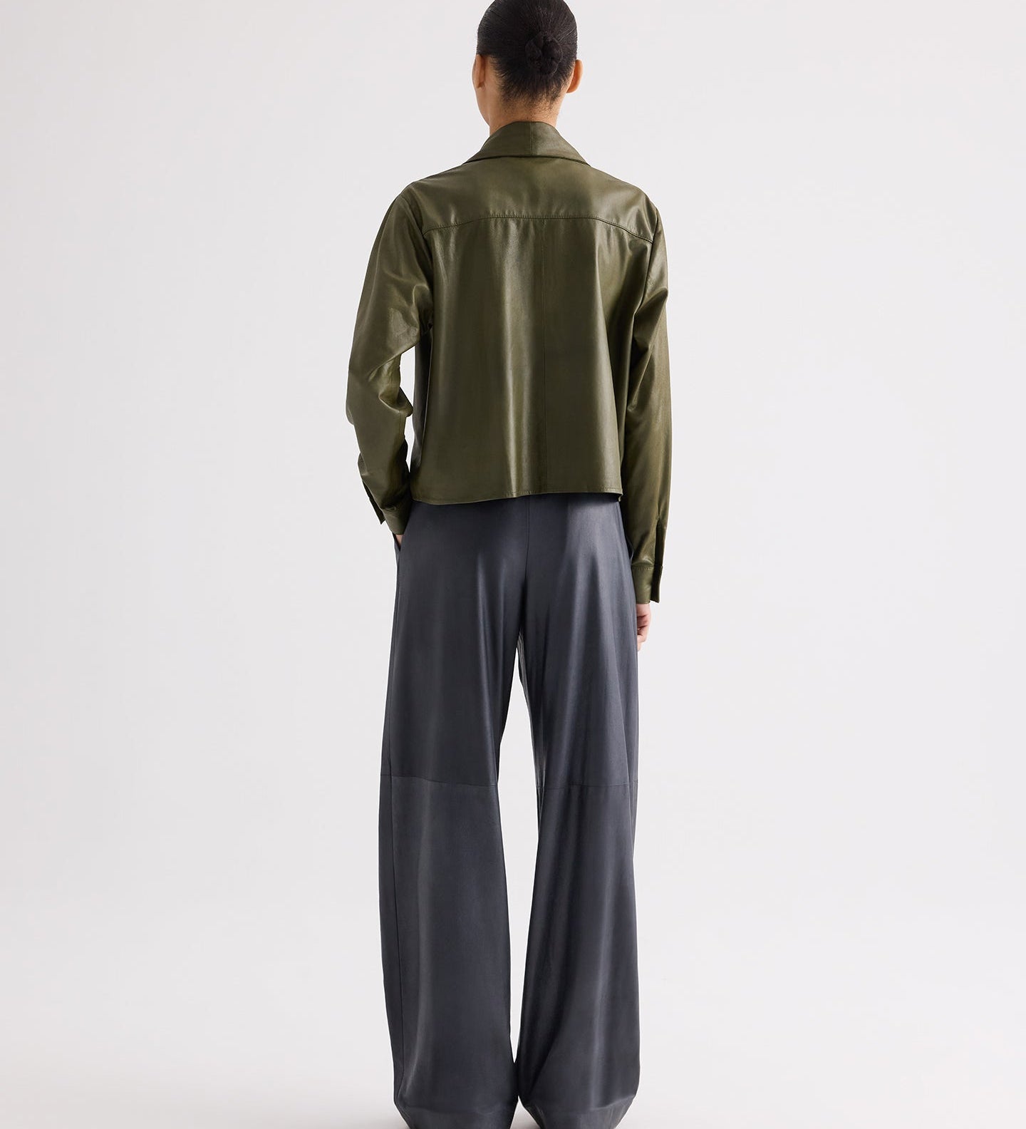 TWP - Hudson St Pant in Paper Suede