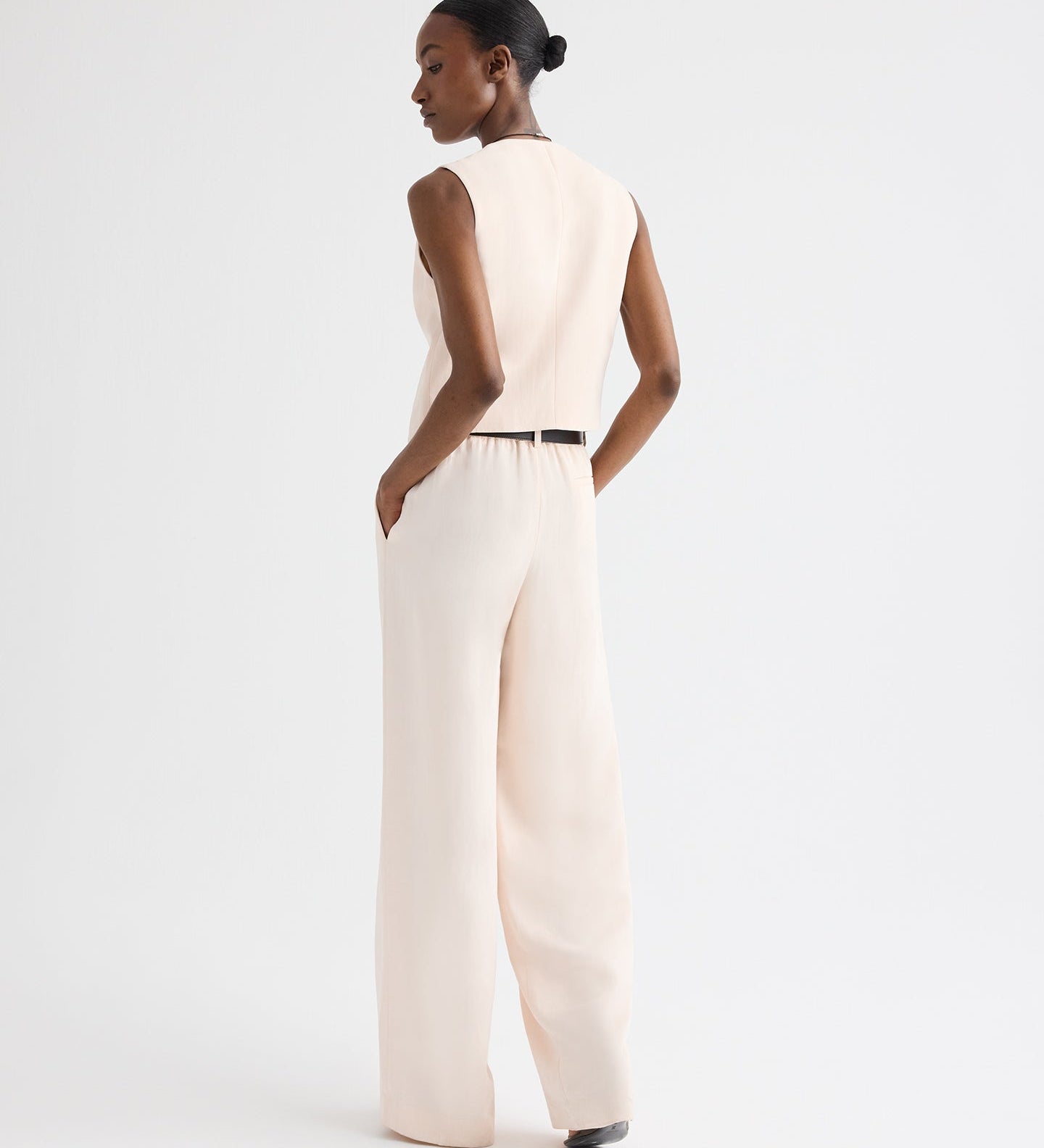 TWP - Hudson St Pant in Coated Viscose Linen