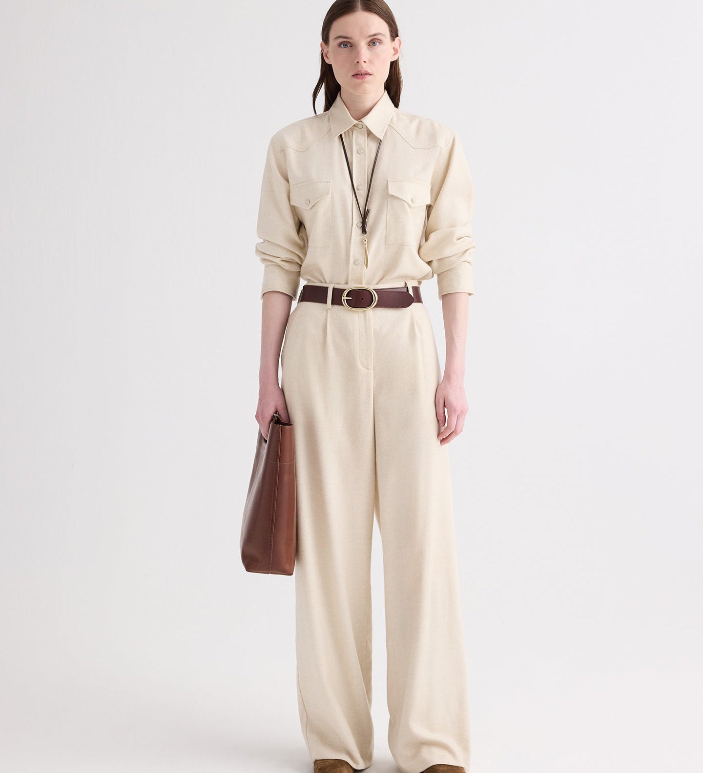 TWP - Small Bucket Bag in Leather