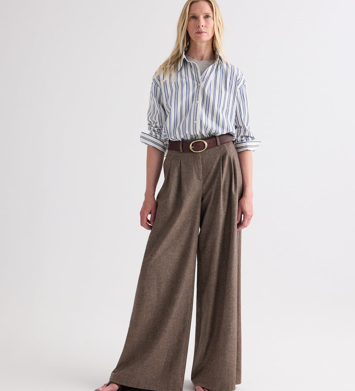 TWP - Avery Pant in Fancy Wool Flannel