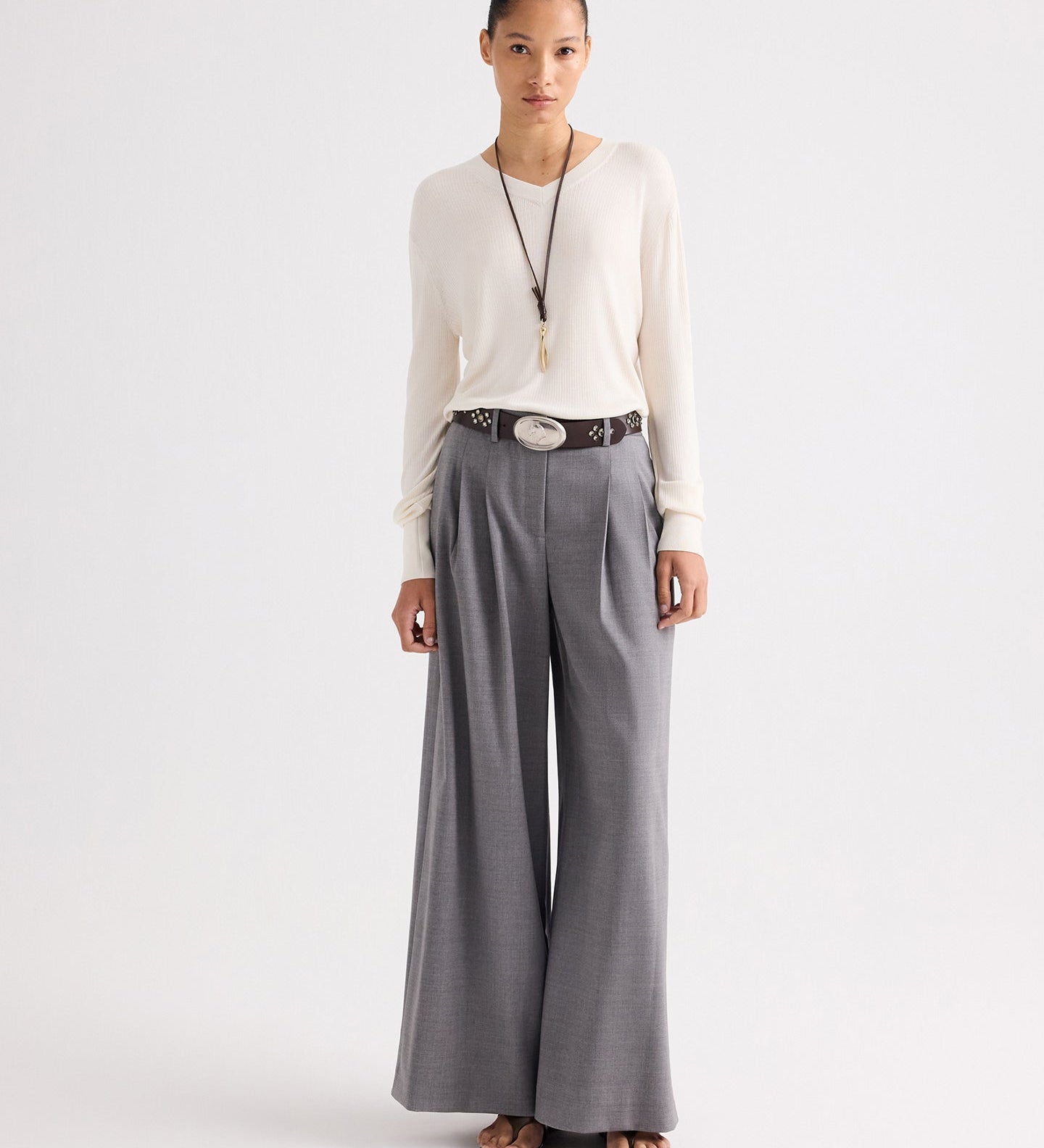 TWP - Avery Pant in Soft Finish Stretch Wool