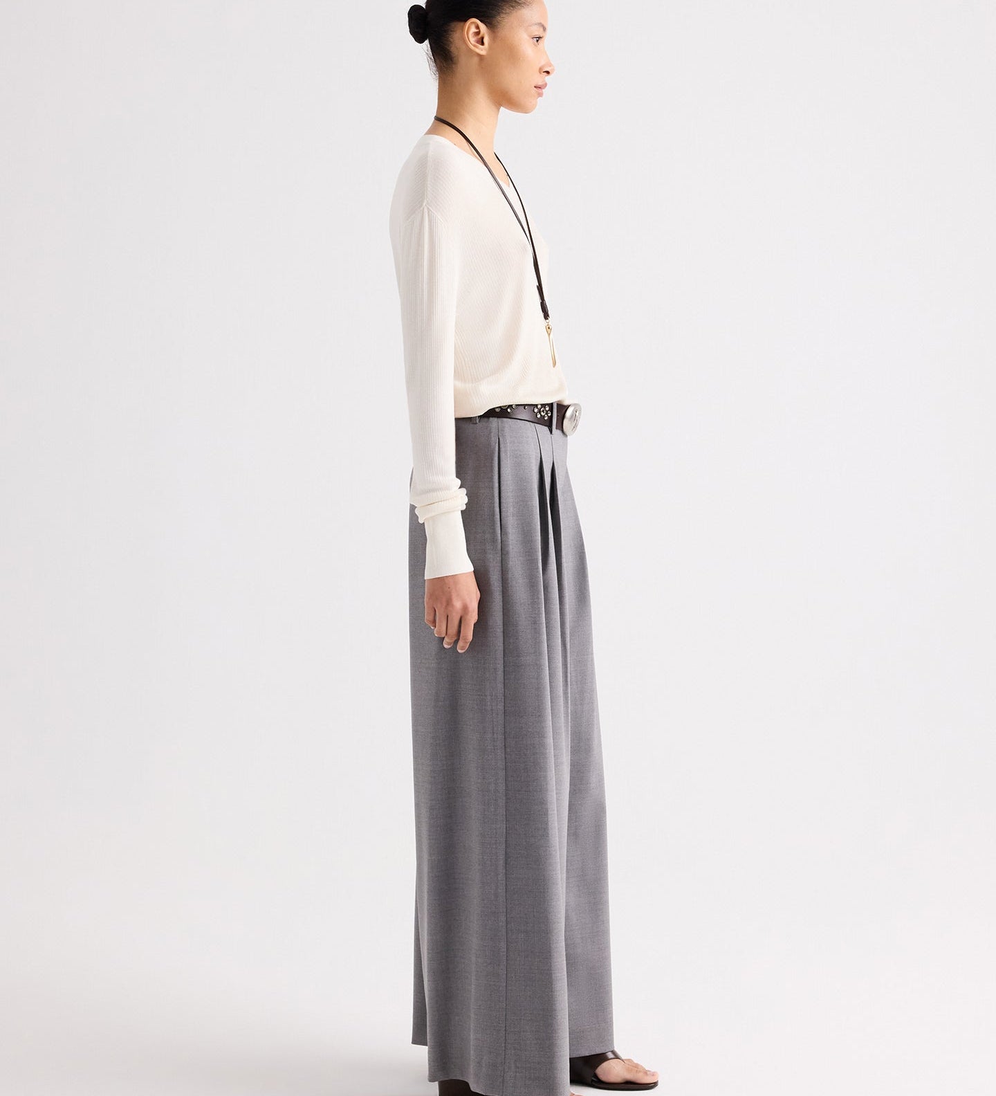 TWP - Avery Pant in Soft Finish Stretch Wool