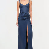 Simkhai - Lyle Draped Leather Dress
