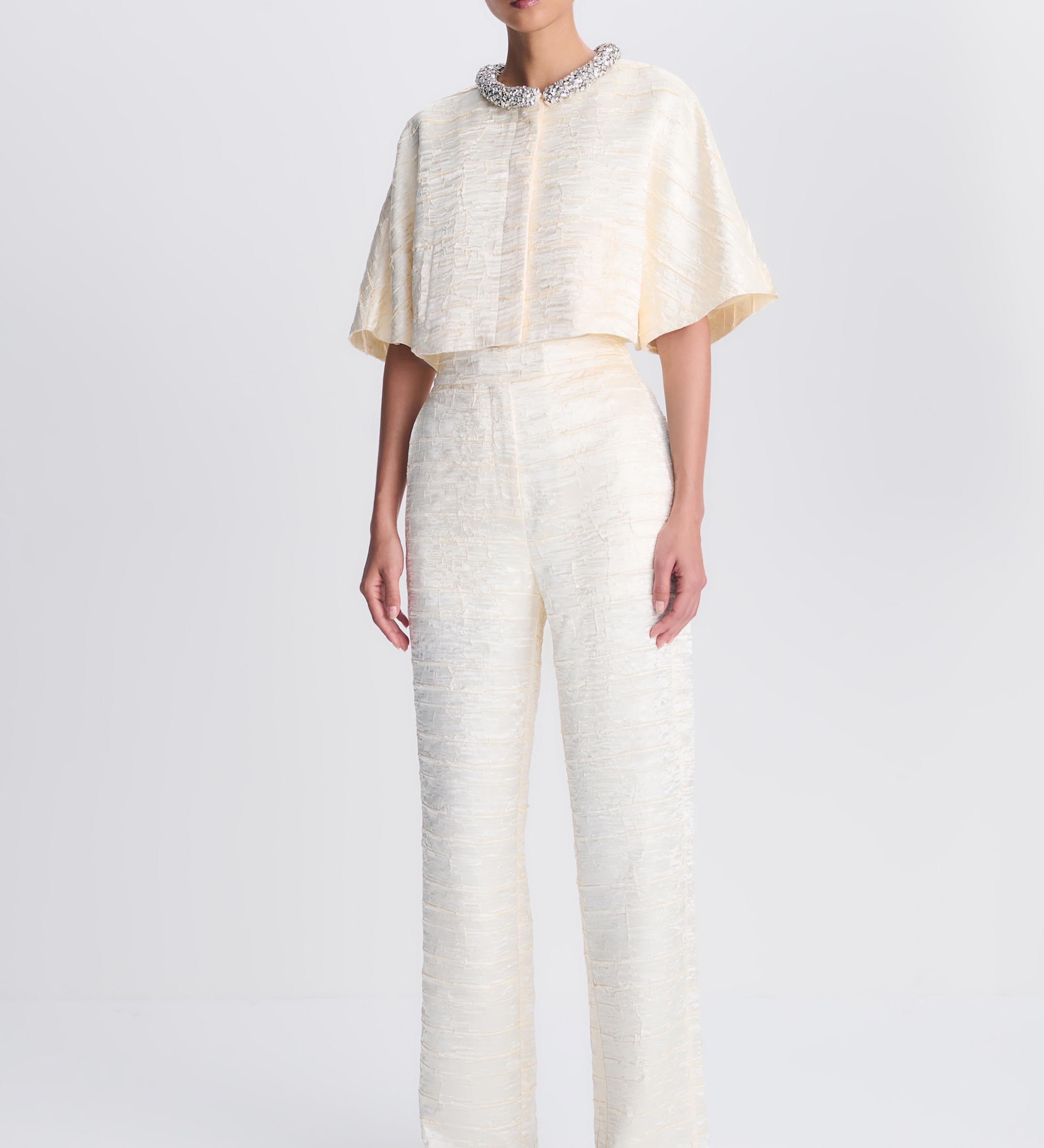 Simkhai - Elvessa Embellished Satin Jacket