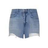L'AGENCE - Clark Distressed Denim Short
