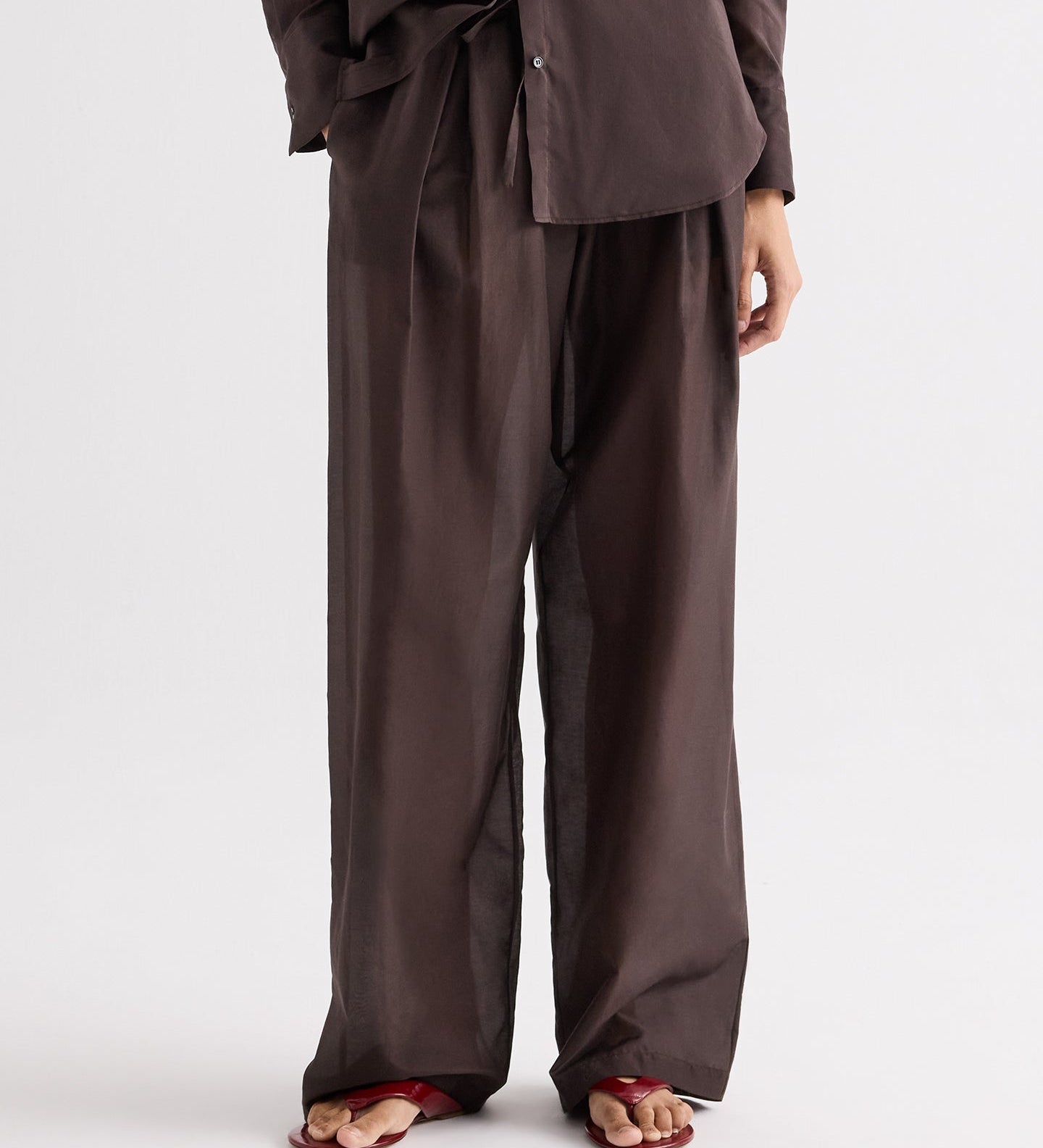 TWP - PJ Pant in Cotton Silk Organza