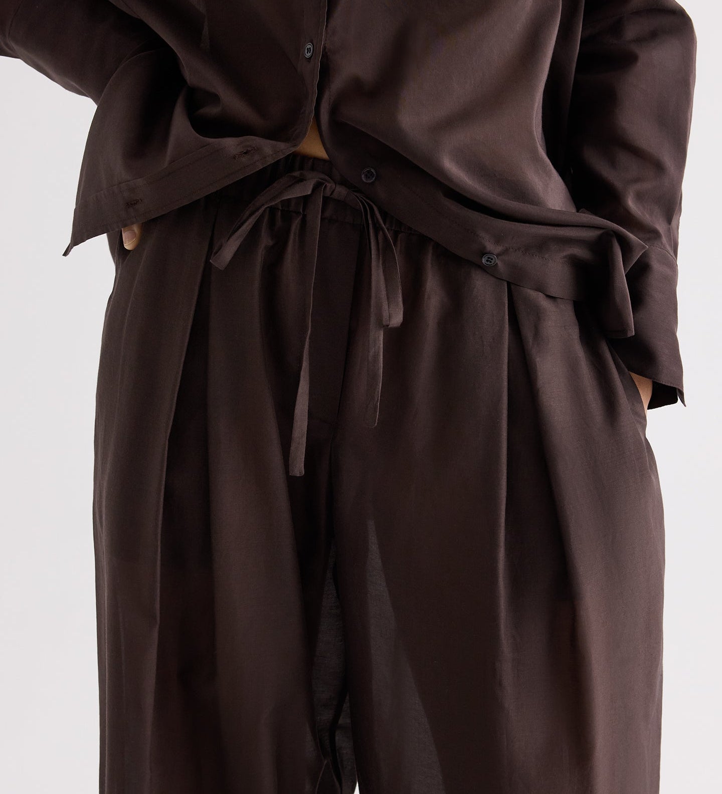 TWP - PJ Pant in Cotton Silk Organza
