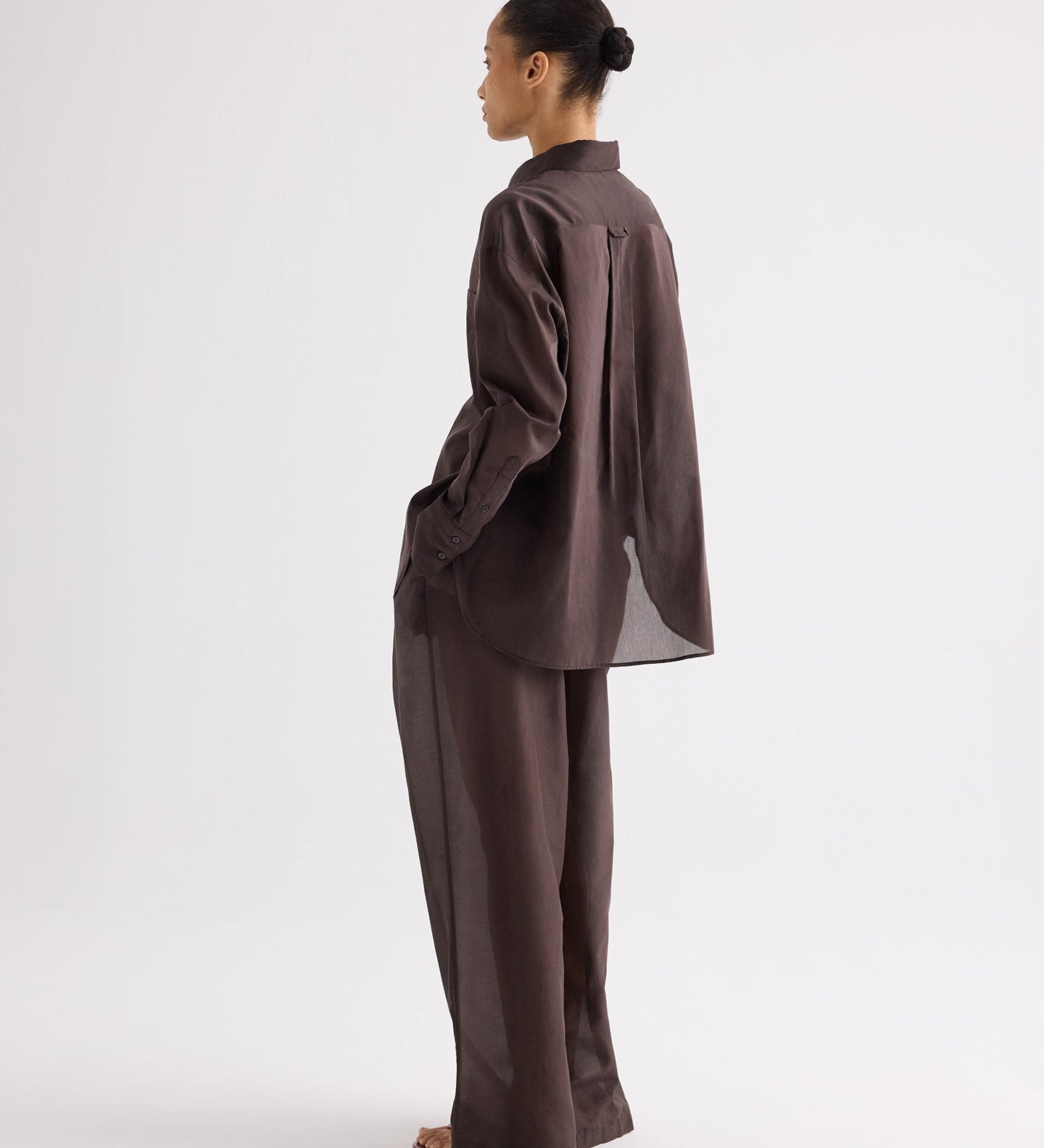 TWP - PJ Pant in Cotton Silk Organza