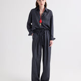 TWP - PJ Pant in Evening Stripe on Silk