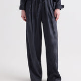 TWP - PJ Pant in Evening Stripe on Silk