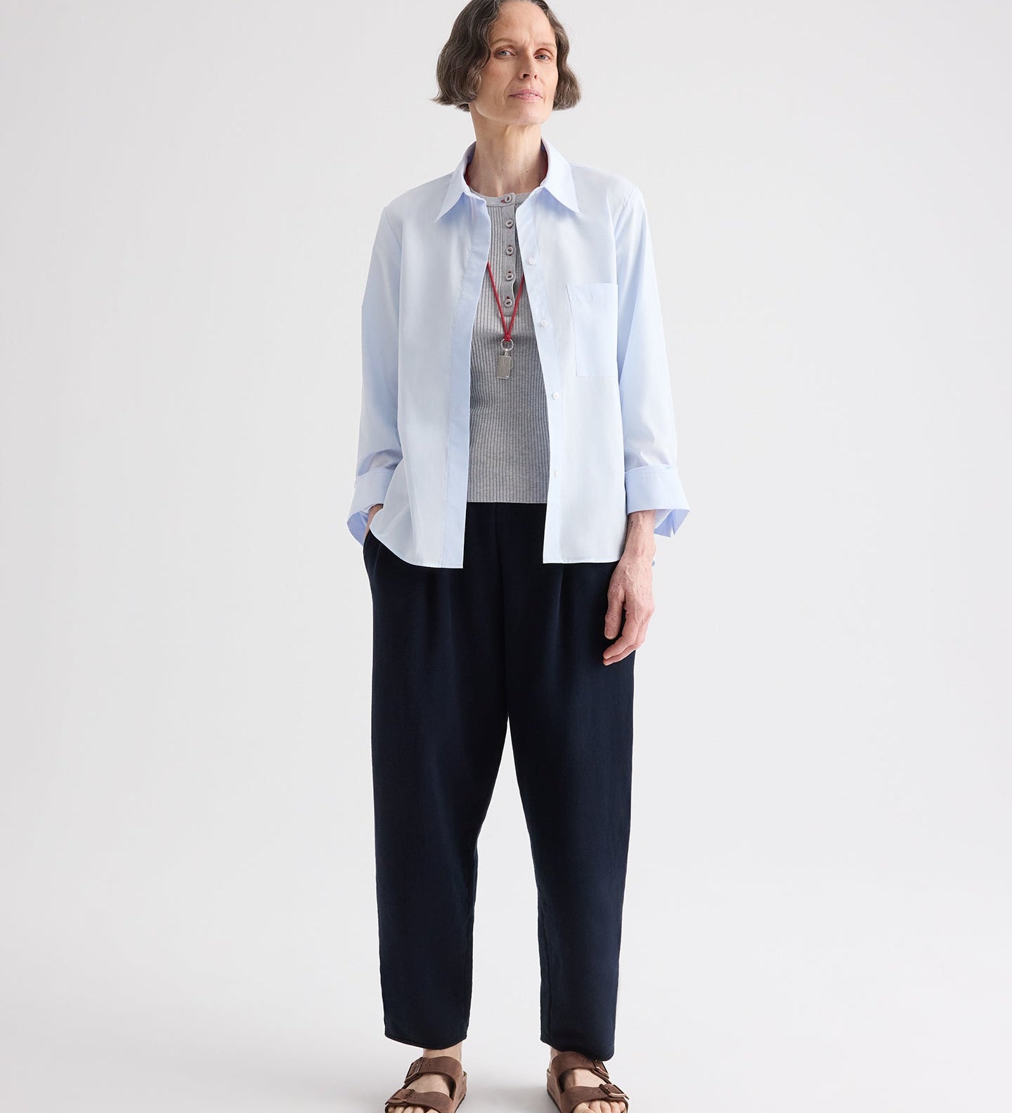 TWP - Pleated Sweatpant in Lightweight Sweatshirt