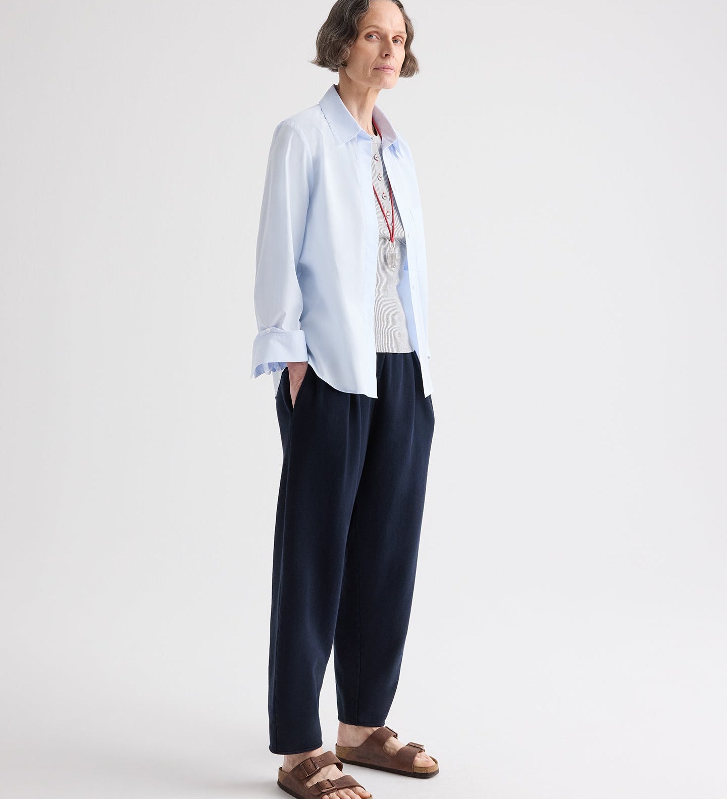 TWP - Pleated Sweatpant in Lightweight Sweatshirt